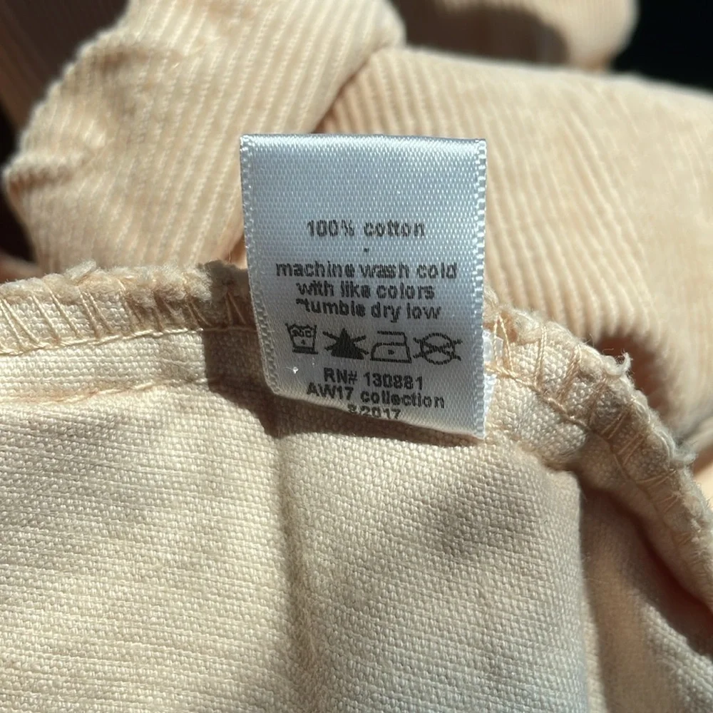 Nico Nico kids corduroy shirt dress 4 years organic cotton
